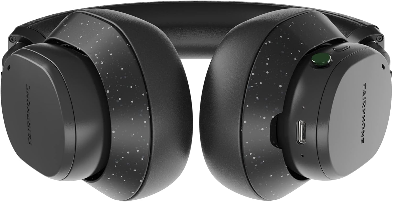 Fairbuds XL - Cuffie Wireless Sostenibili ANC, Nero - immagine 4