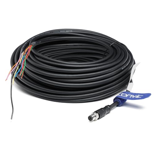 M8 8 Pin A Codice Maschio - Cavo Sensore Aviazione