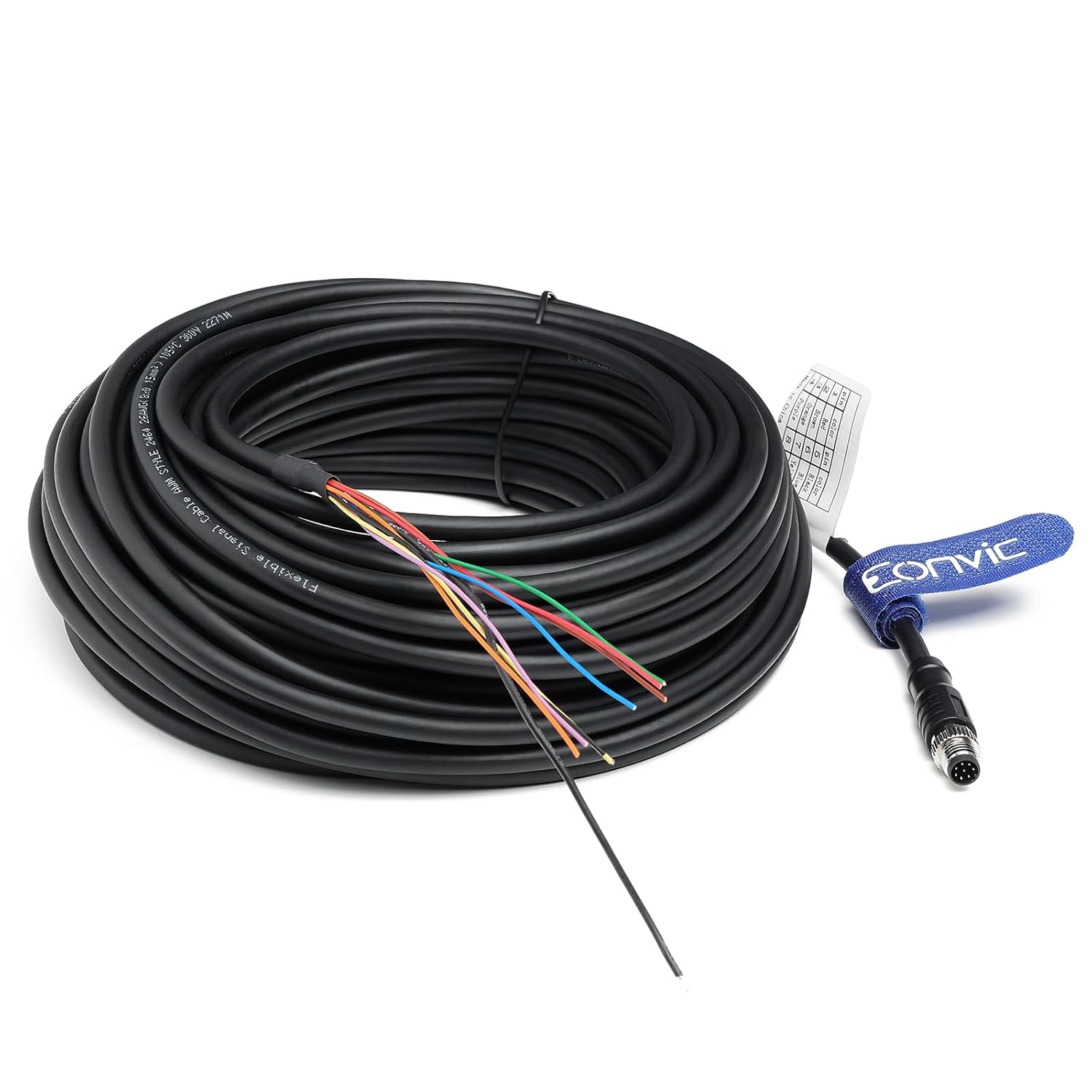 M8 8 Pin A Codice Maschio - Cavo Sensore Aviazione - immagine 3