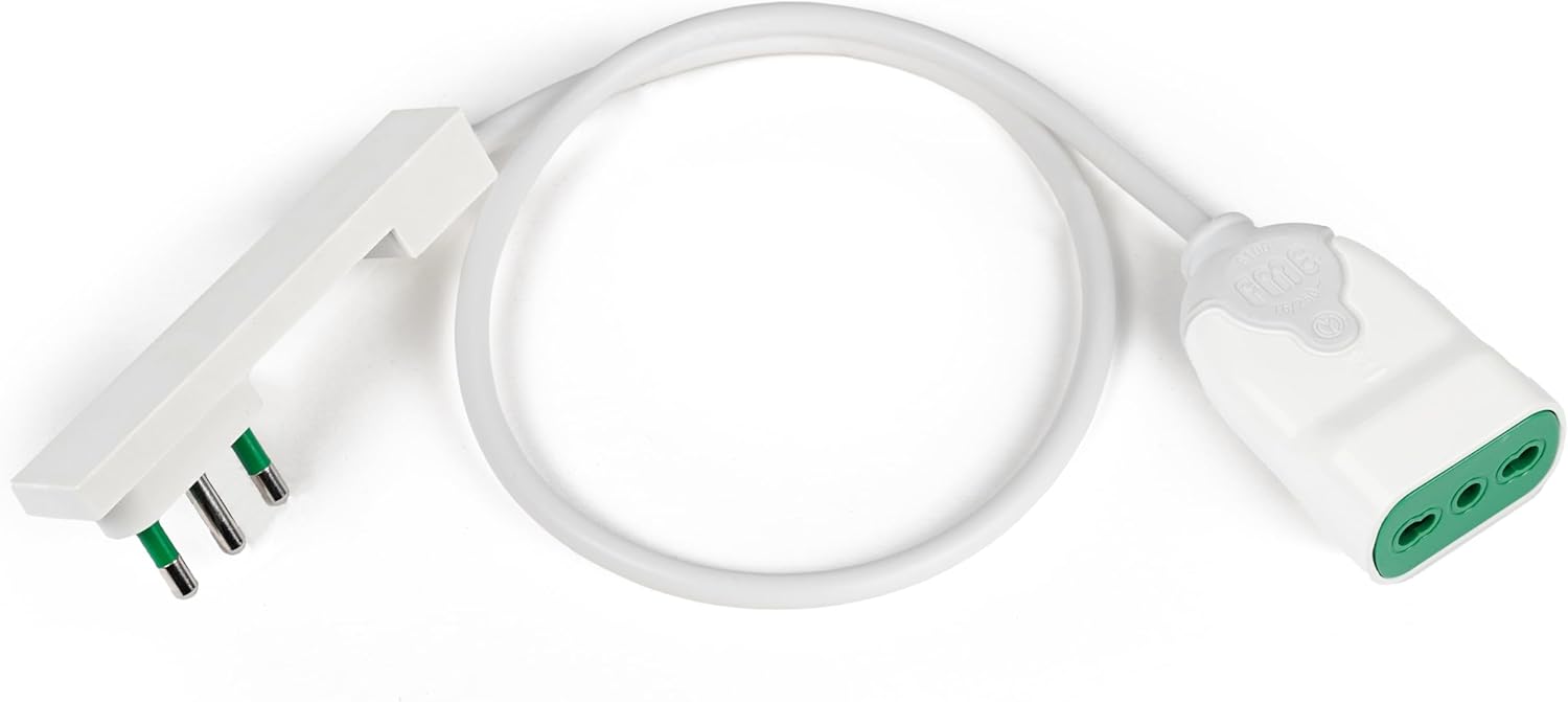 Fanton 92010 Prolunga Lineare CLOCK 0,5m, Bianca - immagine 1