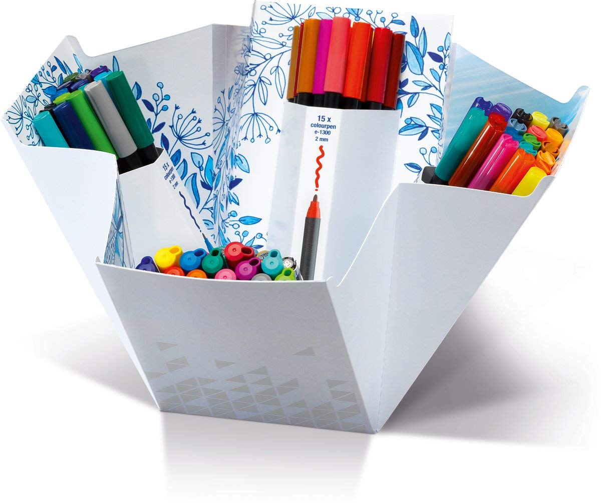 Edding Colour Happy Big Box - Set 70 Penne e Pennarelli