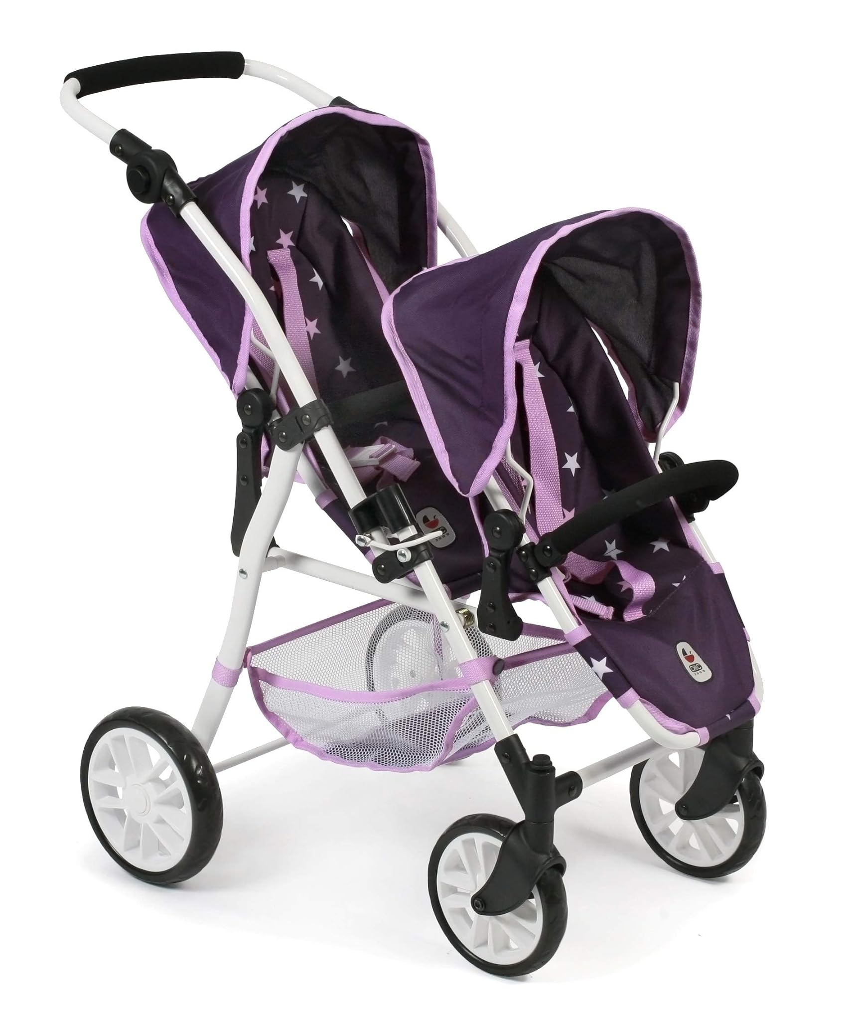 Tandembuggy Twinny - Passeggino Gemellare per Bambole