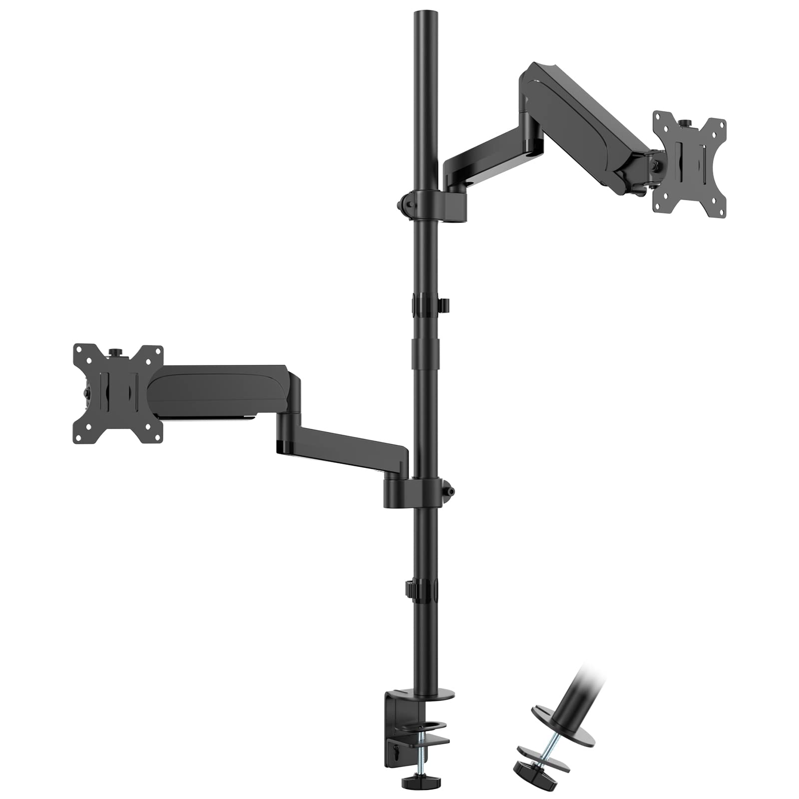 Worldlift Supporto Doppio Monitor Verticale 17-32 Pollici