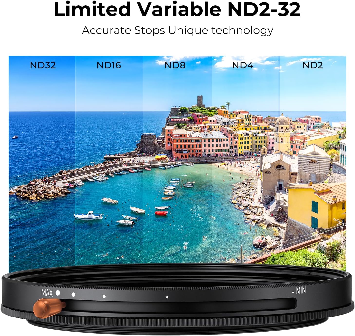 K&f Concept 82mm Filtro ND2-32 & CPL 2 in 1 - immagine 5