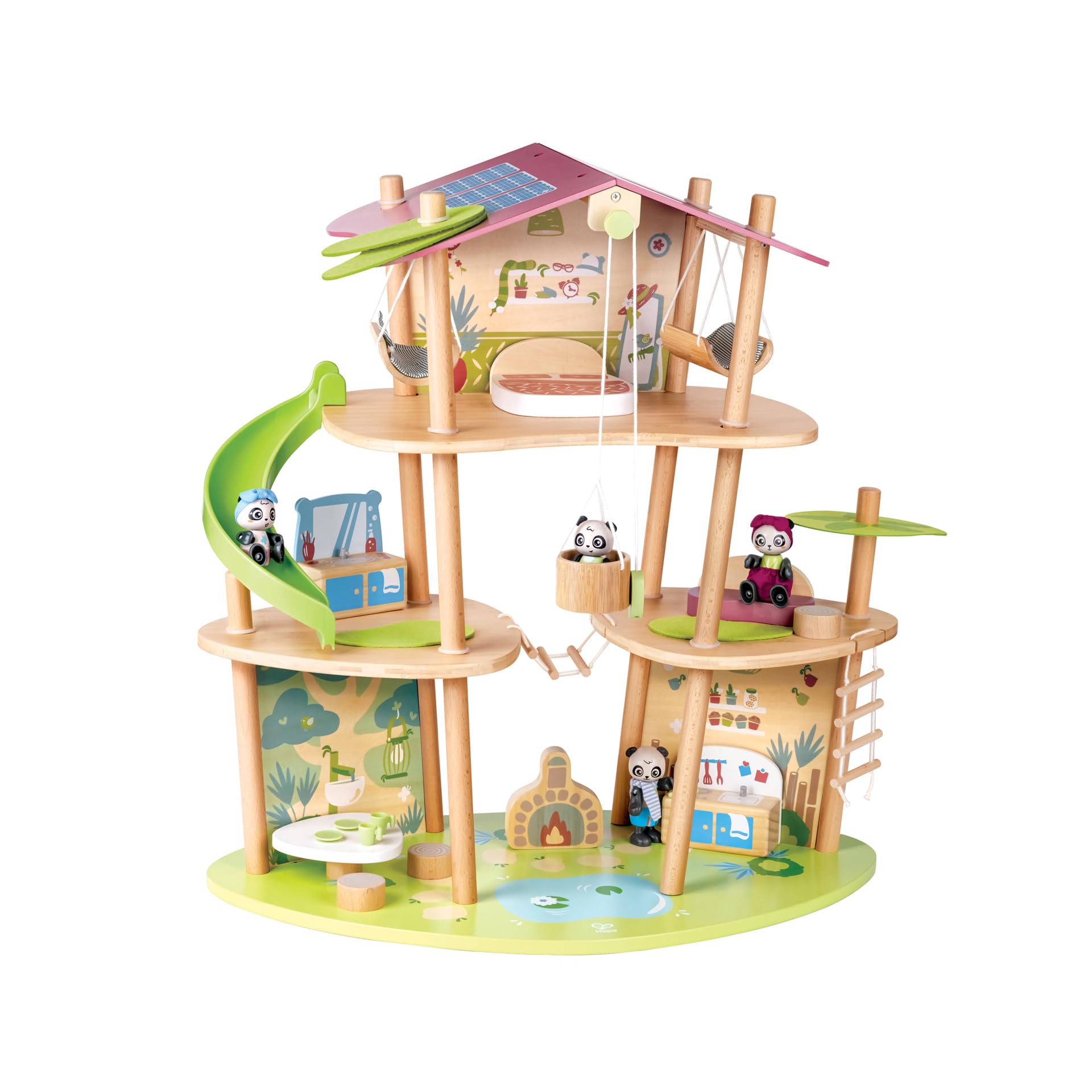 Hape Green Planet Explorers - Casa di Bambù dei Panda