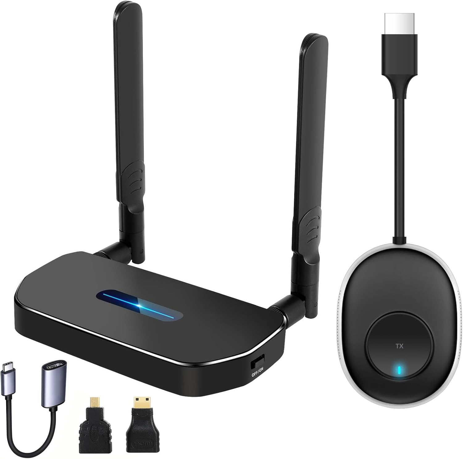 Trasmettitore e Ricevitore Wireless HDMI 4K 50M - immagine 1