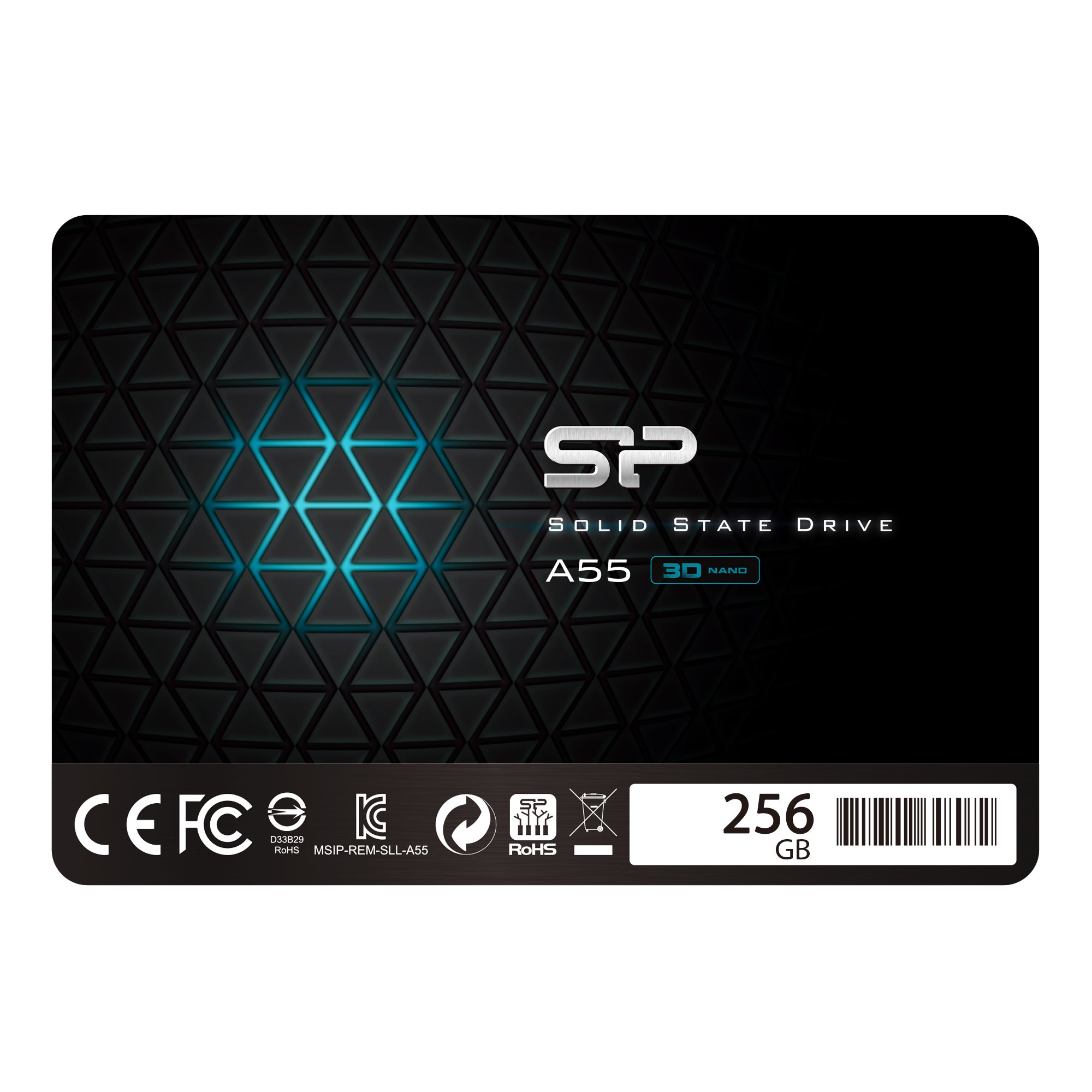 Silicon Power SSD 256GB 3D NAND A55 2.5" SATA III