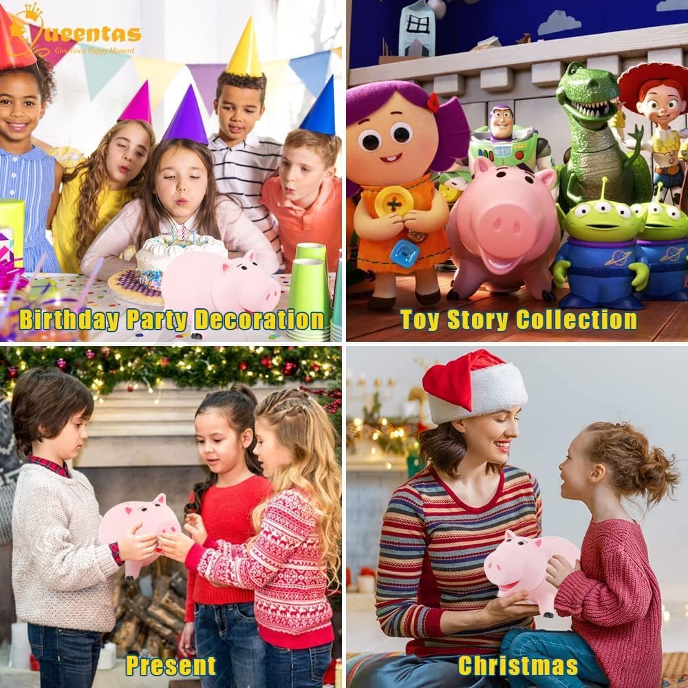 Queentas Salvadanaio Bambini Toy Story Hamm Rosa - immagine 5