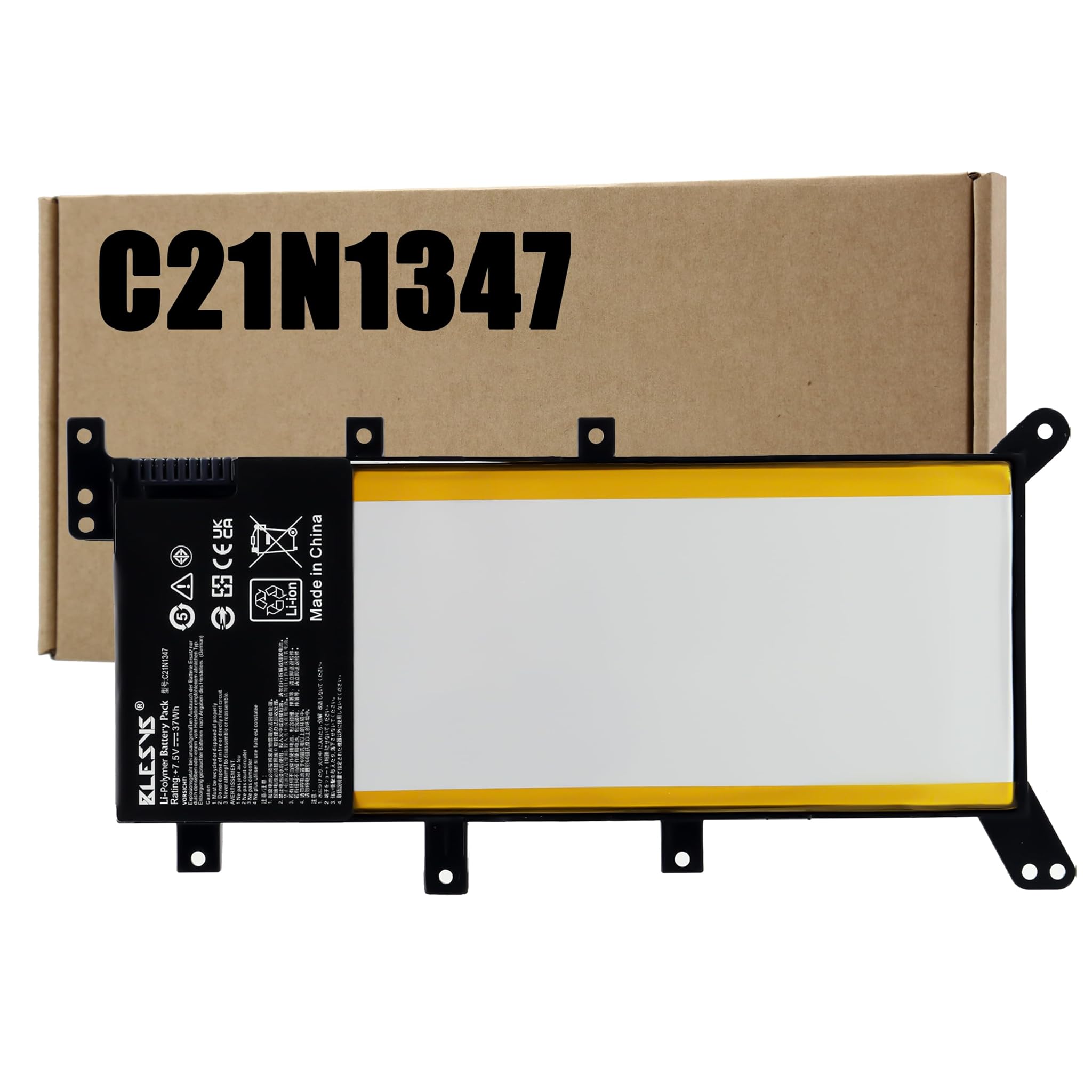Blesys C21N1347 Batteria 7.6V per ASUS X555, F555, A555