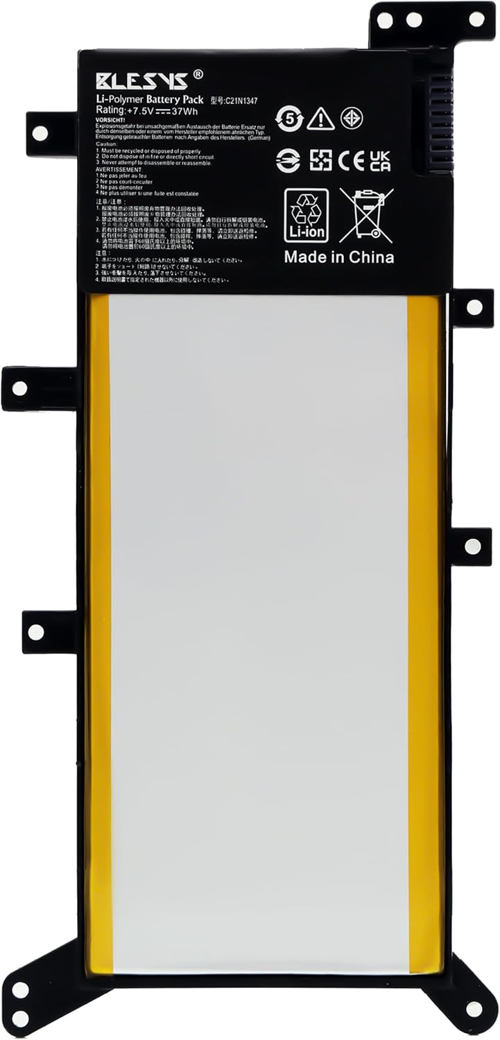 Blesys C21N1347 Batteria 7.6V per ASUS X555, F555, A555 - immagine 3