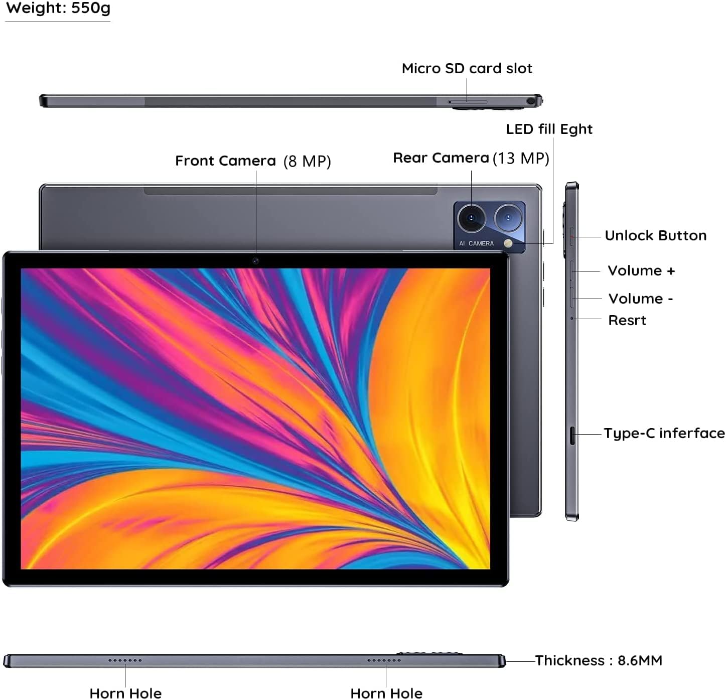 Tablet Android 10.1