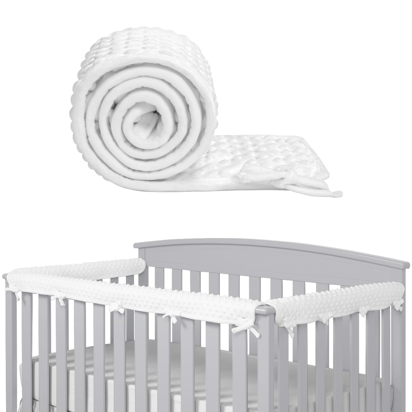 Iulonee 3pcs Copertura Protezione Ringhiera Letto Baby