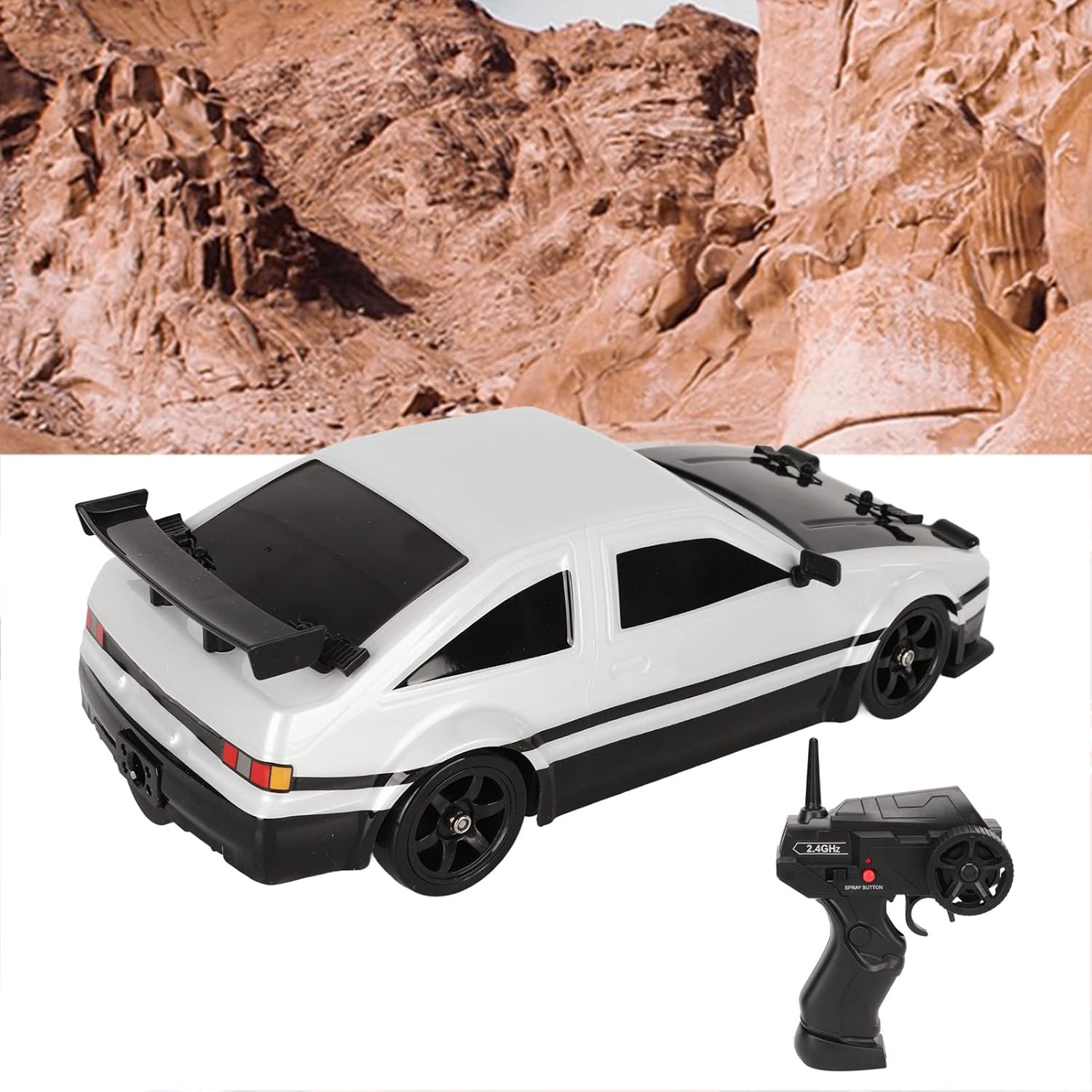 BuyWeek RC Drift Car 4 Ruote 1/16 2,4 GHz - immagine 5