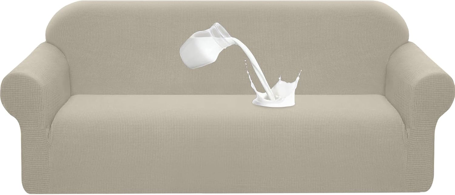 Granbest - Copridivano Elasticizzato Impermeabile (4 posti, Sabbia)