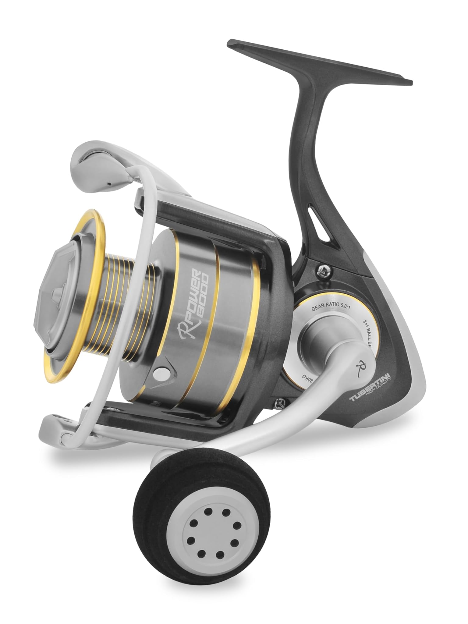 Tubertini 9908xx R Power - Mulinello da pesca potente e affidabile, basato su AP Power yellow