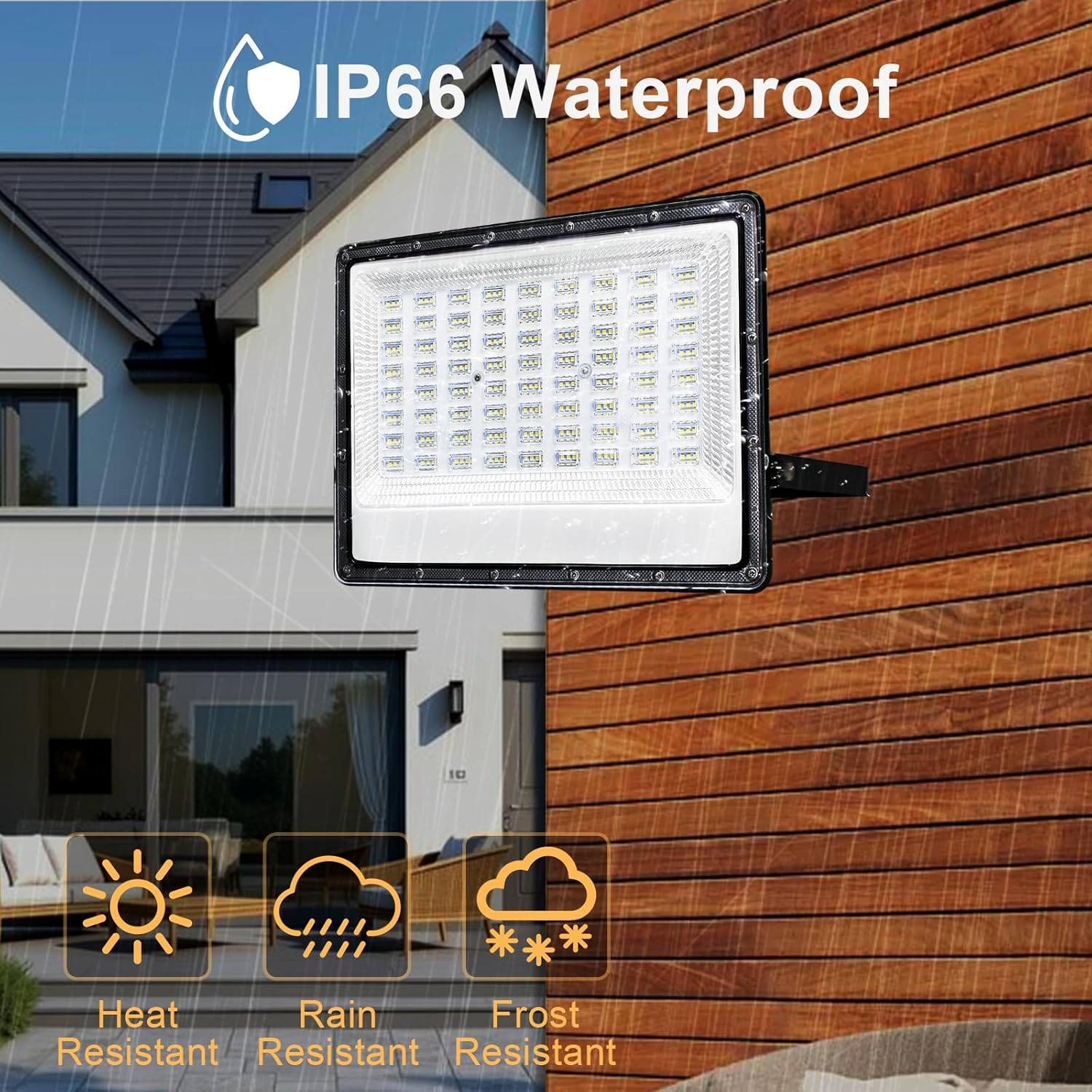 Createstar Faretto LED da Esterno 150W 2 Pezzi - immagine 3