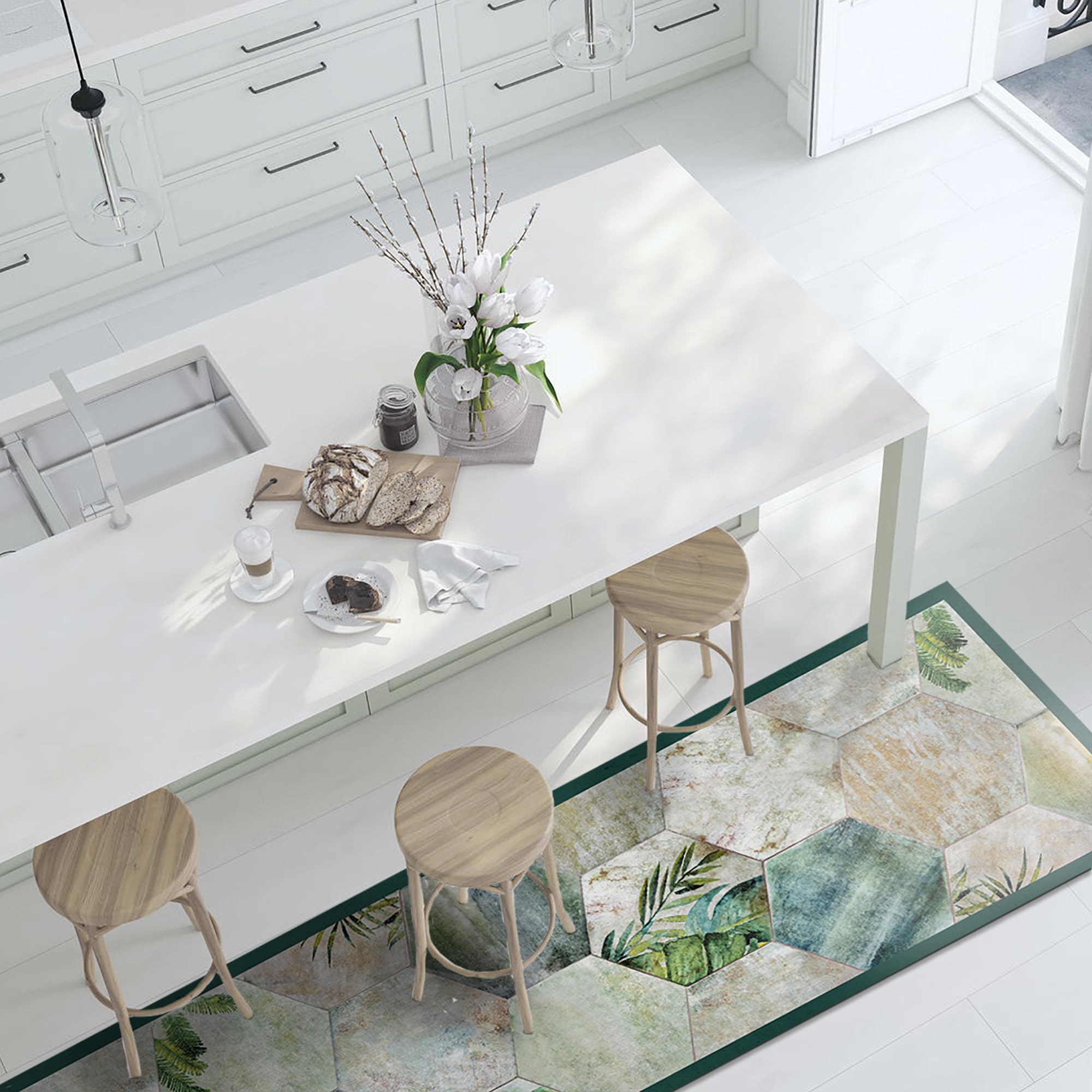 Crearreda Tappeto Cucina in PVC Antiscivolo 50x240