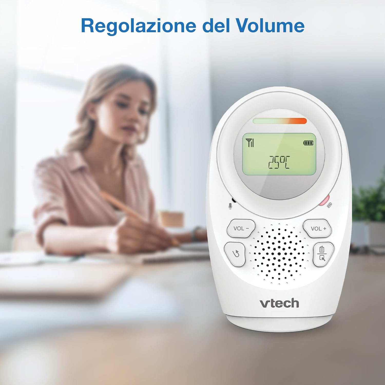 Vtech DM1212 Baby Audio Monitor, Bianco - immagine 11