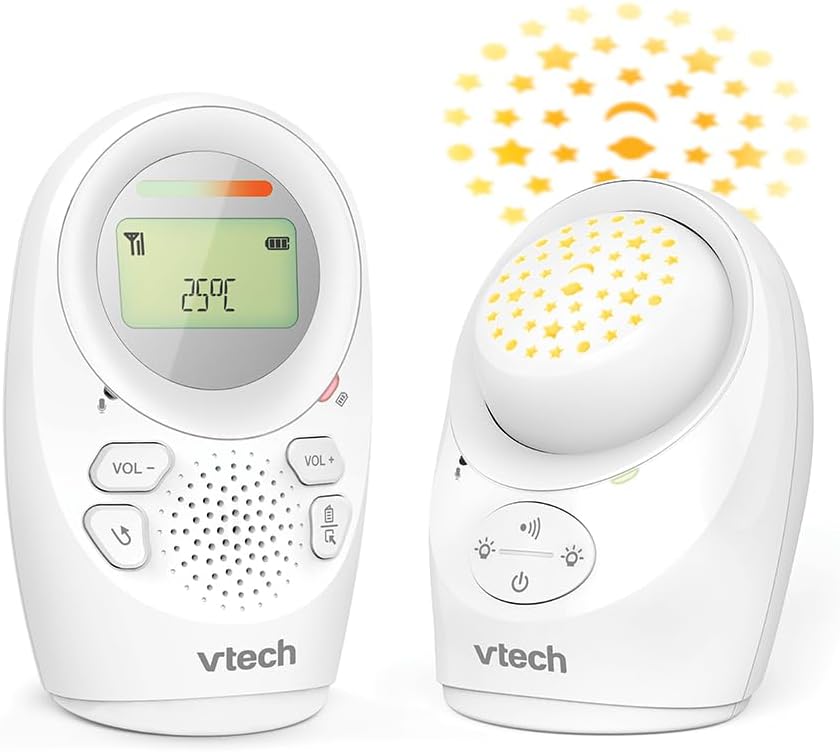 Vtech DM1212 Baby Audio Monitor, Bianco - immagine 1