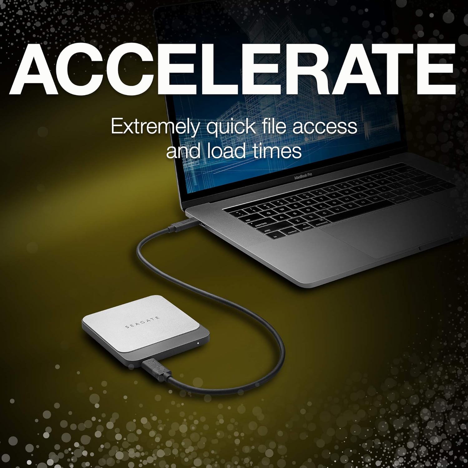 Seagate STCM1000400 FAST SSD HardDisk - immagine 3