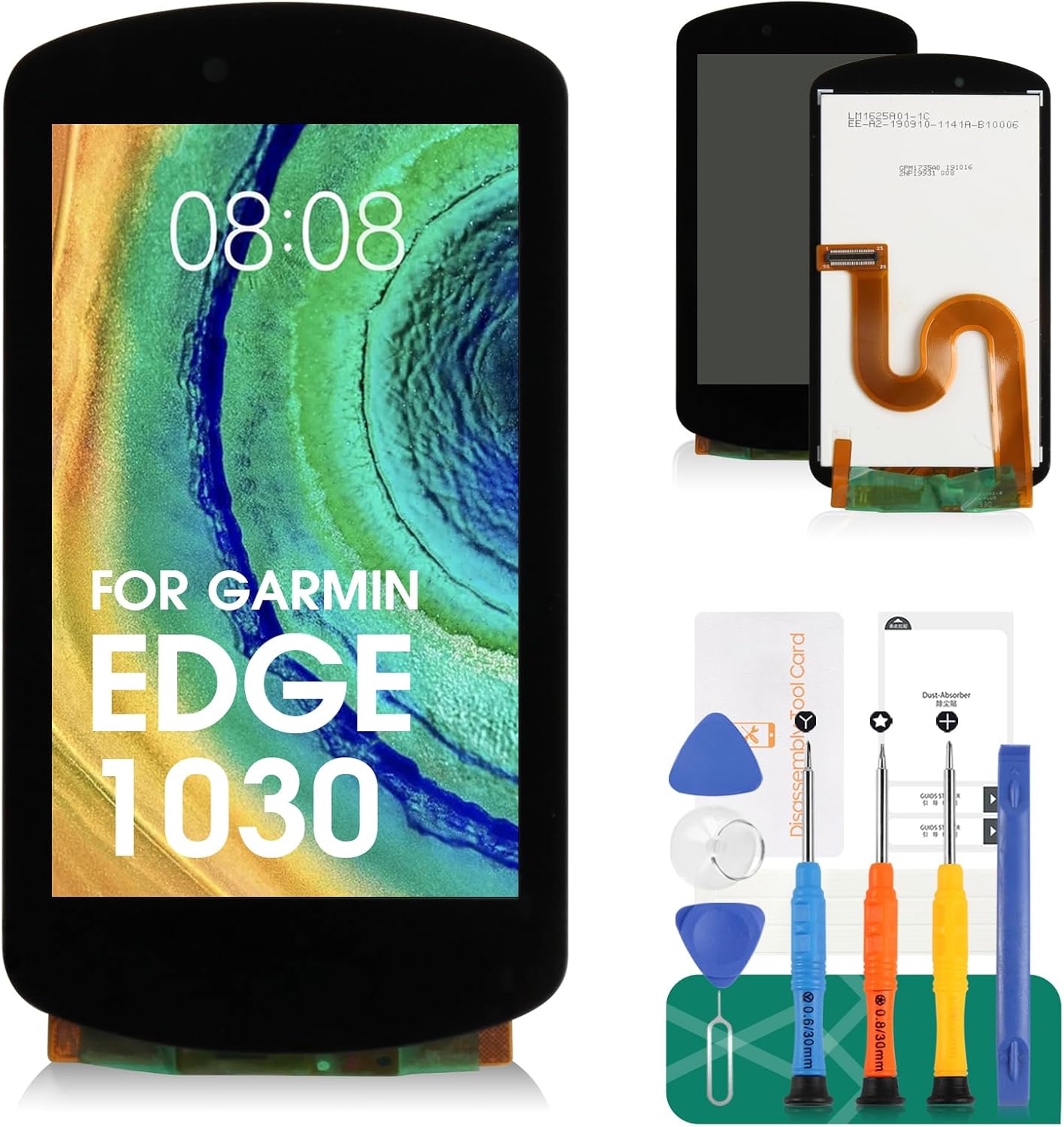 Parti di Riparazione Display LCD Touch per Garmin Edge 1030 - immagine 1
