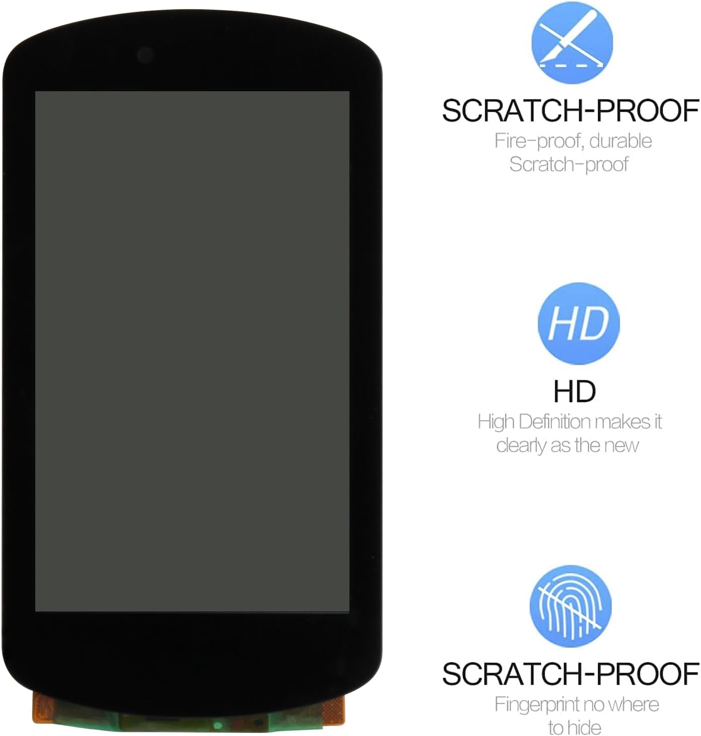 Parti di Riparazione Display LCD Touch per Garmin Edge 1030 - immagine 2