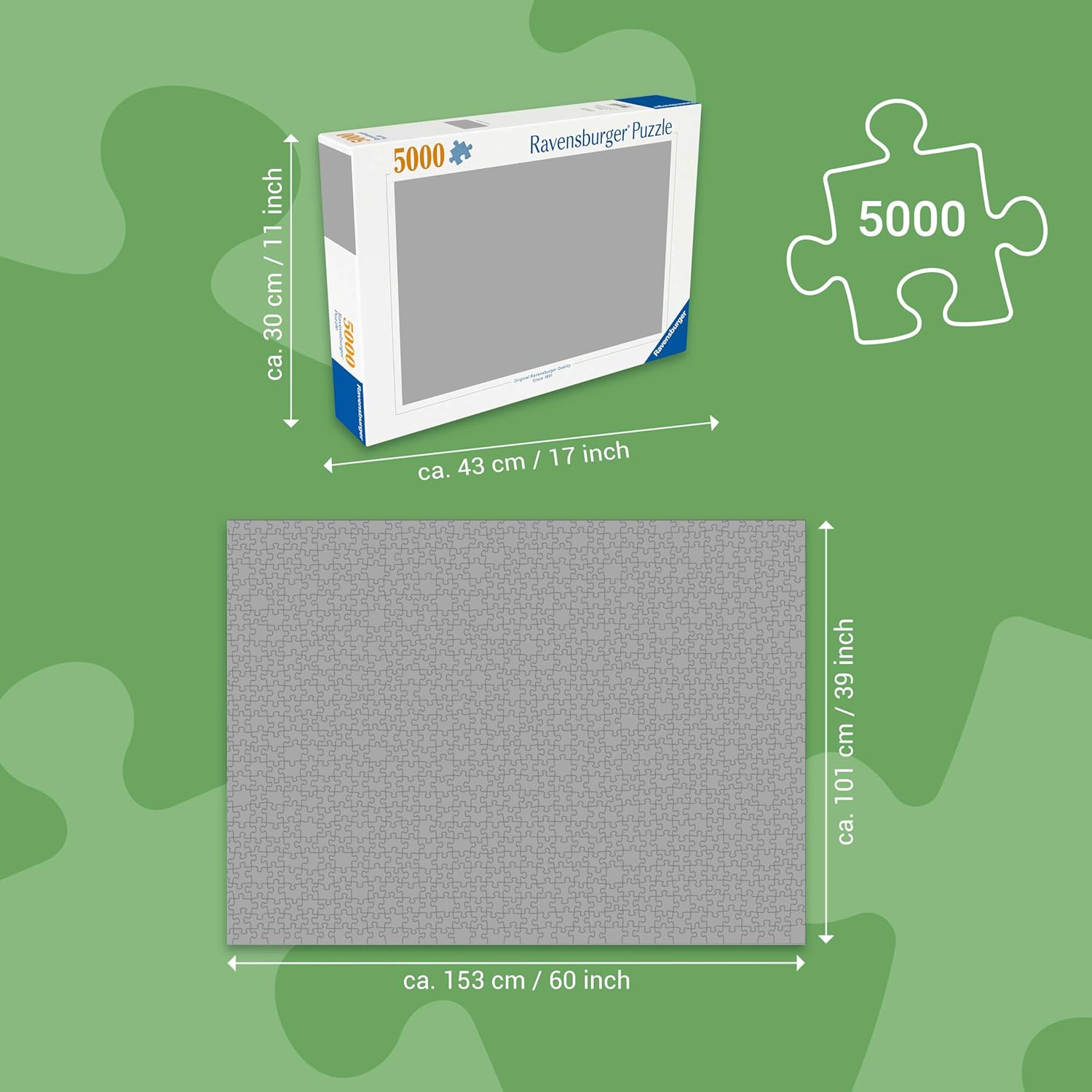 Ravensburger - Puzzle La Cappella Sistina 5000 Pezzi - immagine 3