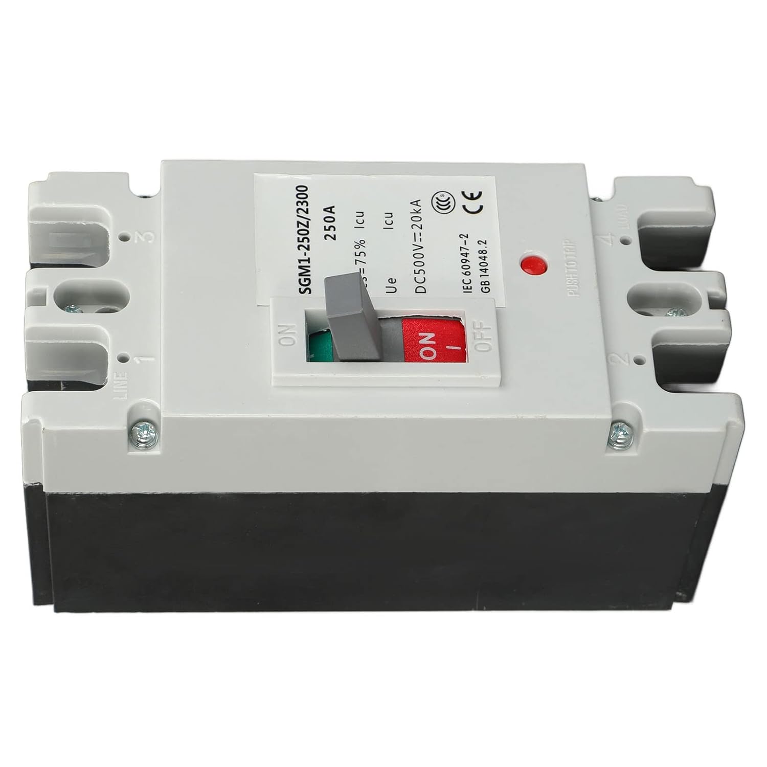 Interruttore DC 2P Miniatura 250A 500V MCCB - immagine 8