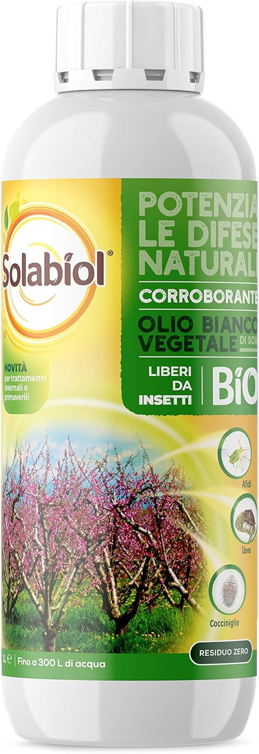 Solabiol Olio Bianco Vegetale di SOIA Concentrato 1 LT - immagine 1