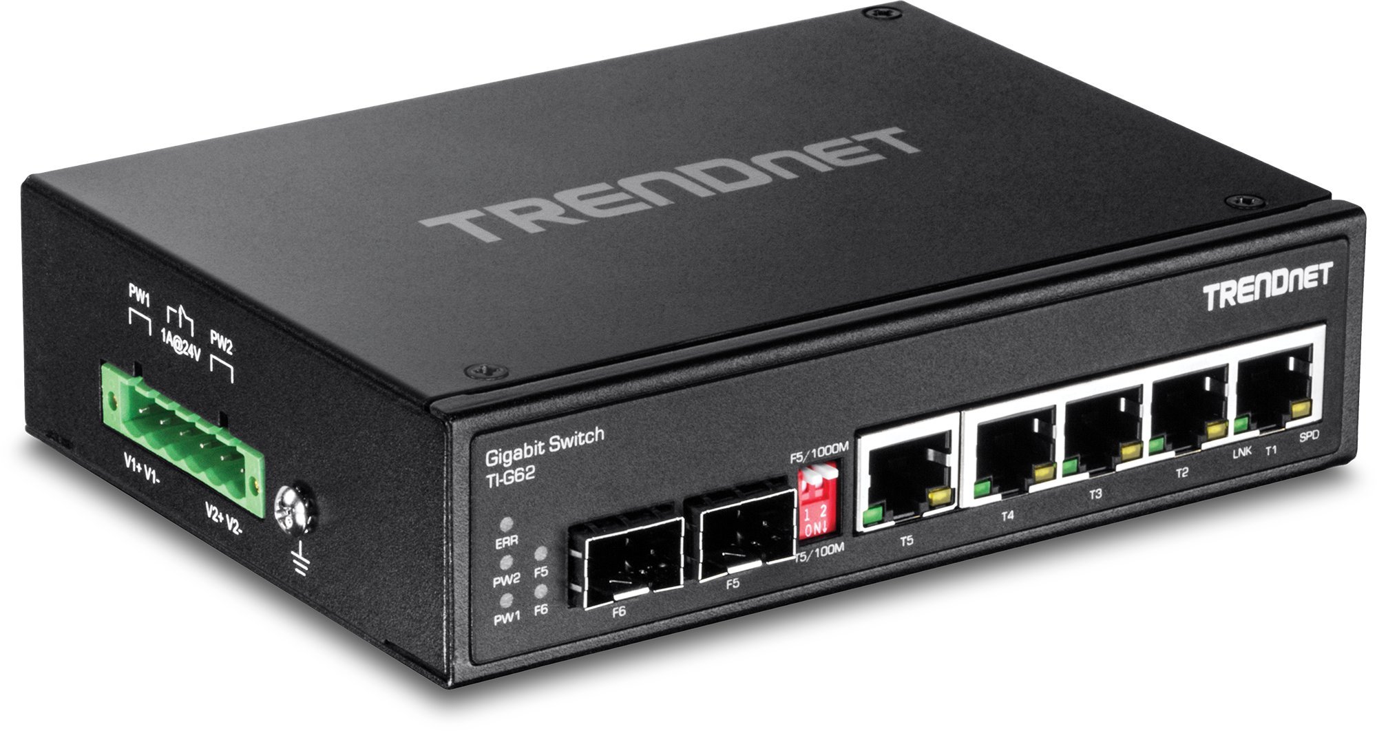 Trendnet TI-IG30 PoE Gigabit + Iniettore industriale rigido Gigabit