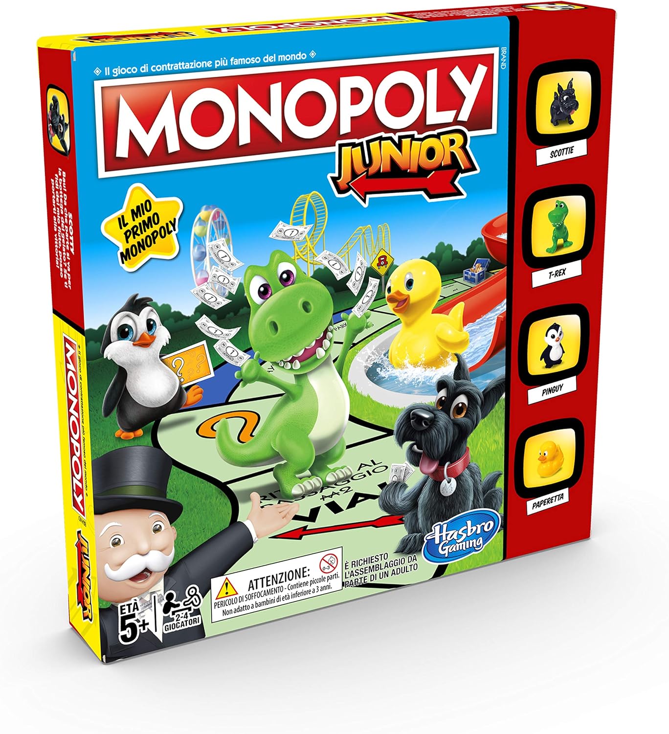 Hasbro Gaming Monopoly Junior - Gioco da Tavolo 2019 - immagine 3