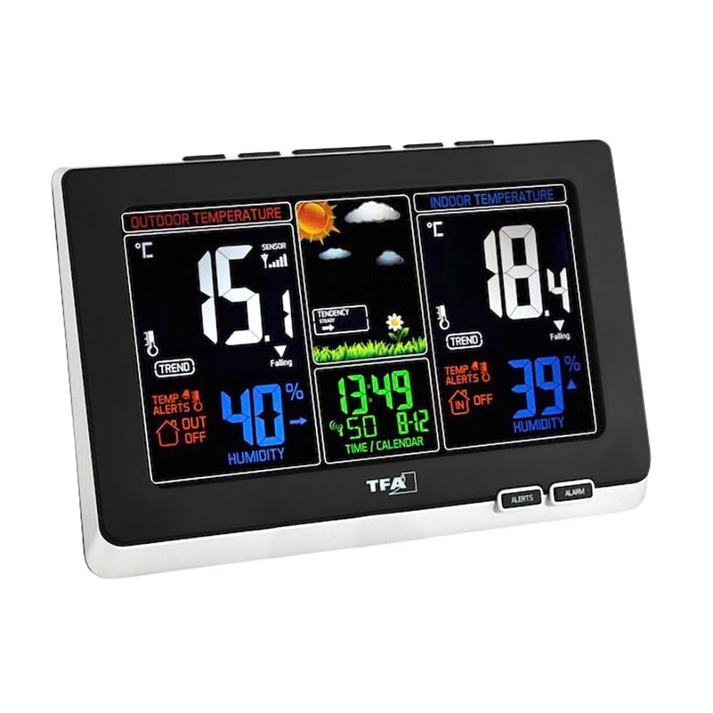 Tfa Dostmann Stazione Meteo Wireless Spring, Nero