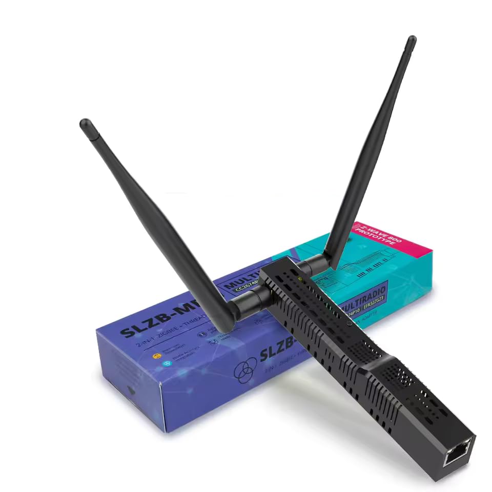 SLZB-MRW10 - Adattatore USB Ethernet POE Zigbee/Thread + Z-Wave