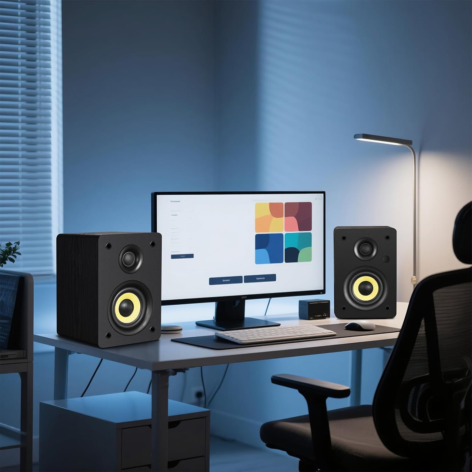 Sanyun SW206 Altoparlanti Scaffali 80W, Nero - immagine 6