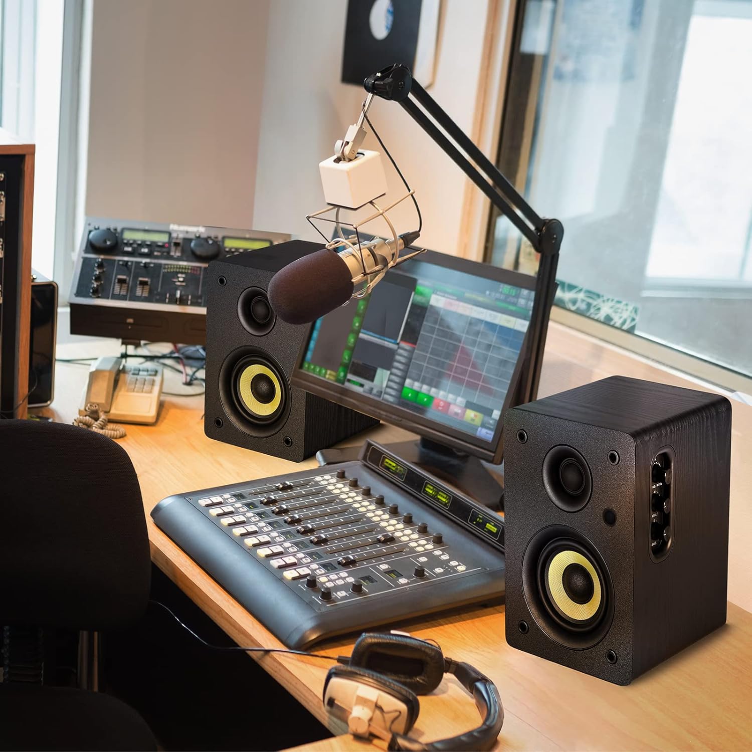 Sanyun SW206 Altoparlanti Scaffali 80W, Nero - immagine 7