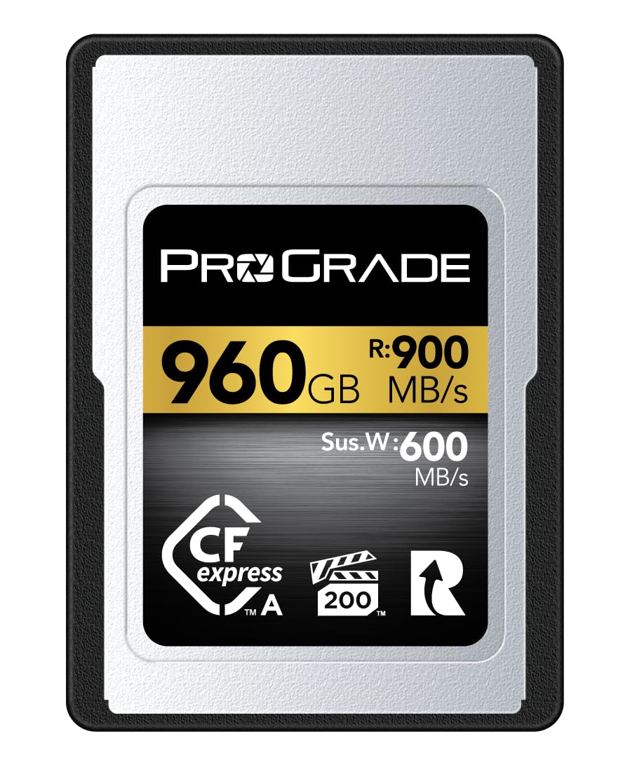 Scheda di Memoria ProGrade Digital CFexpress™ 2.0 Tipo A (960 GB) Oro