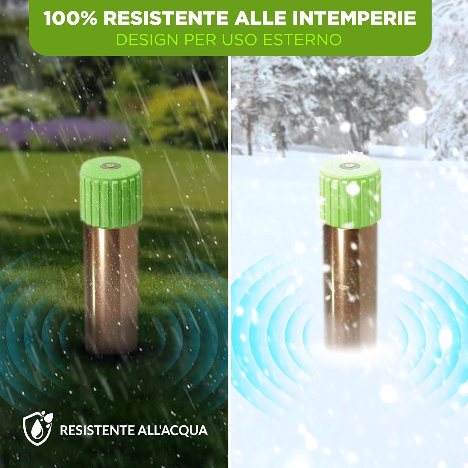 Isotronic Dissuasore Vibrasonic per Talpe e Roditori - immagine 5