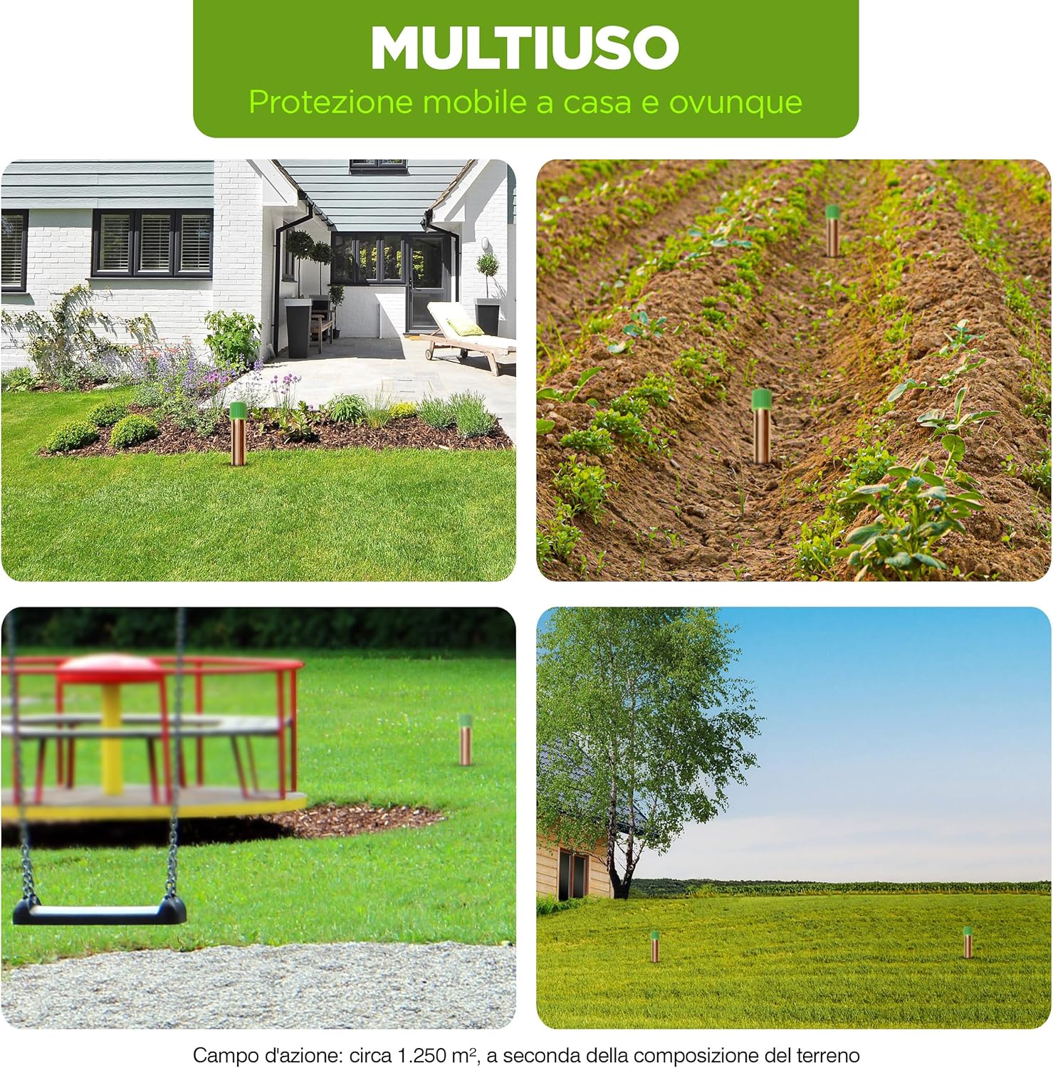 Isotronic Dissuasore Vibrasonic per Talpe e Roditori - immagine 6