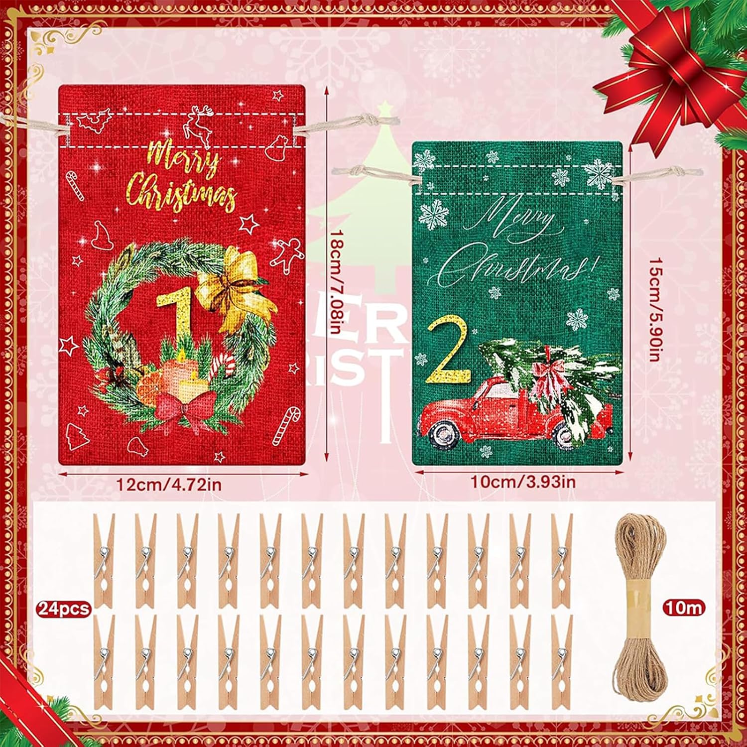 24 Calendario Avvento da Riempire 2025 - immagine 2