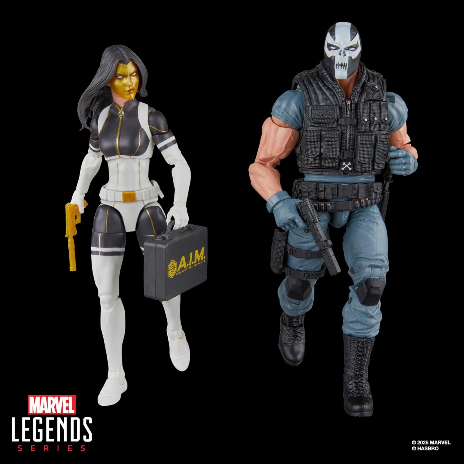 Hasbro Marvel Legends Series, Madame Masque e Crossbones, action figure - immagine 5