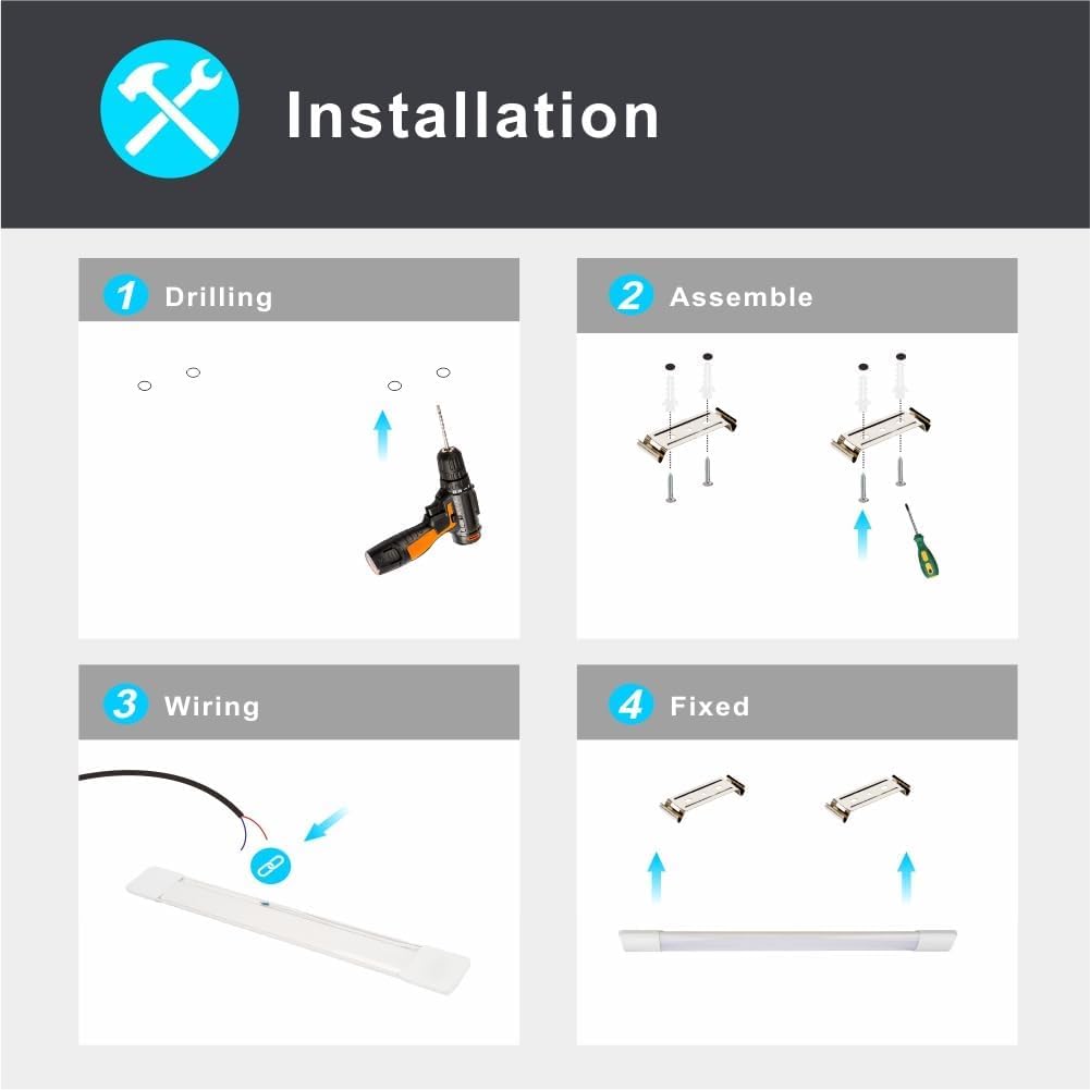 Sundertech Set 2 Neon LED 120cm 34W 3750lm - immagine 6