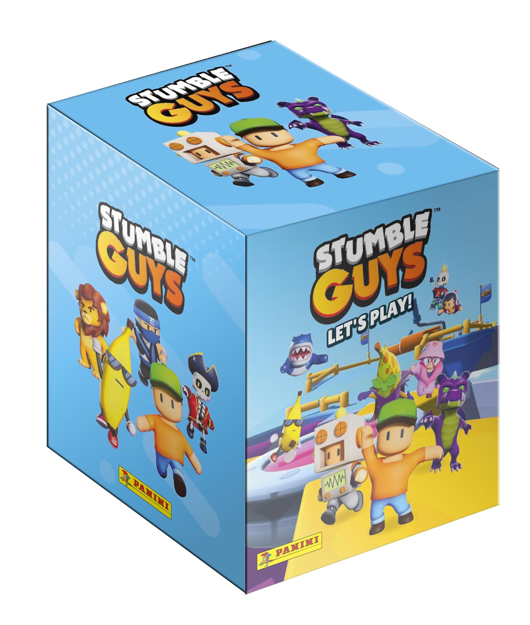 Panini Stumble Guys - Confezione da 36 tasche, 005104BOX36F