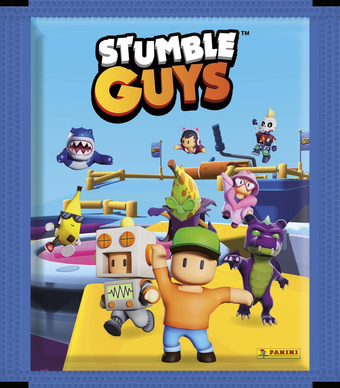 Panini Stumble Guys - Confezione da 36 tasche, 005104BOX36F - immagine 2