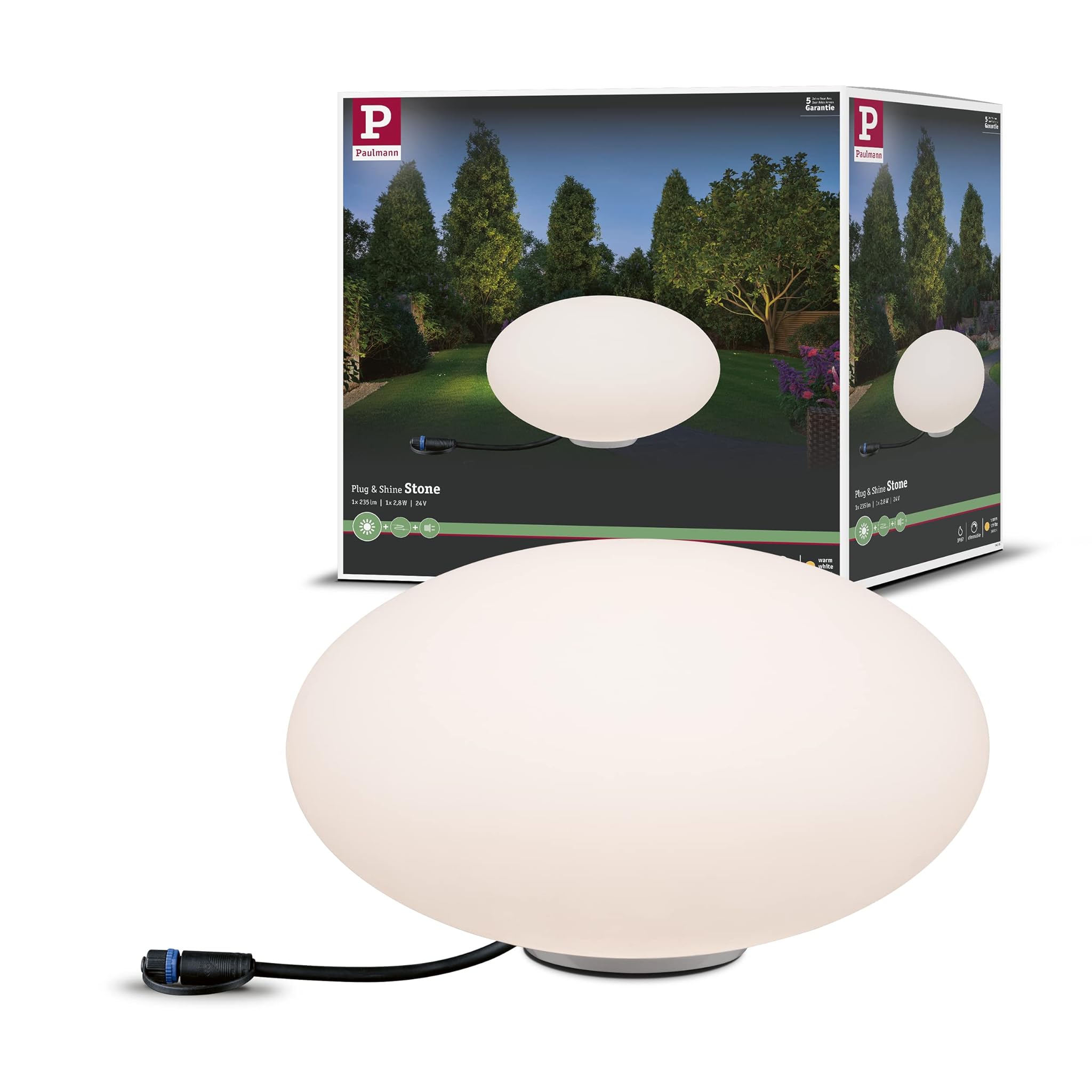 Paulmann 941.76 Lampada Sferica da Esterno 2.8W