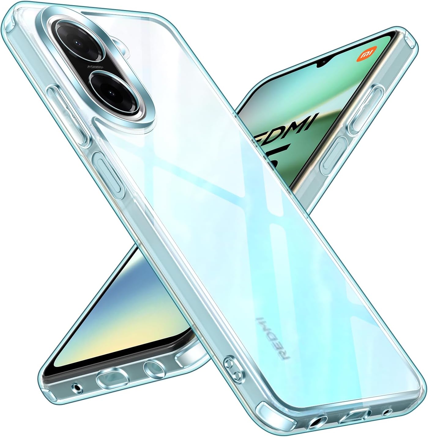 Ivoler Cover Trasparente per Xiaomi Redmi A5 - immagine 1