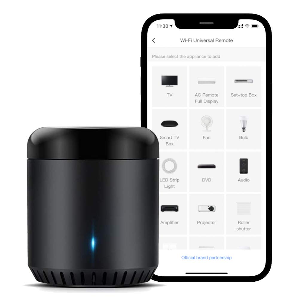 Broadlink Smart Home Hub RM Mini3 - Telecomando IR WiFi