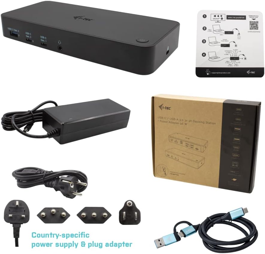 Stacja/replikator I-TEC USB-C (CATRIPLEDOCKPDPRO) - immagine 6