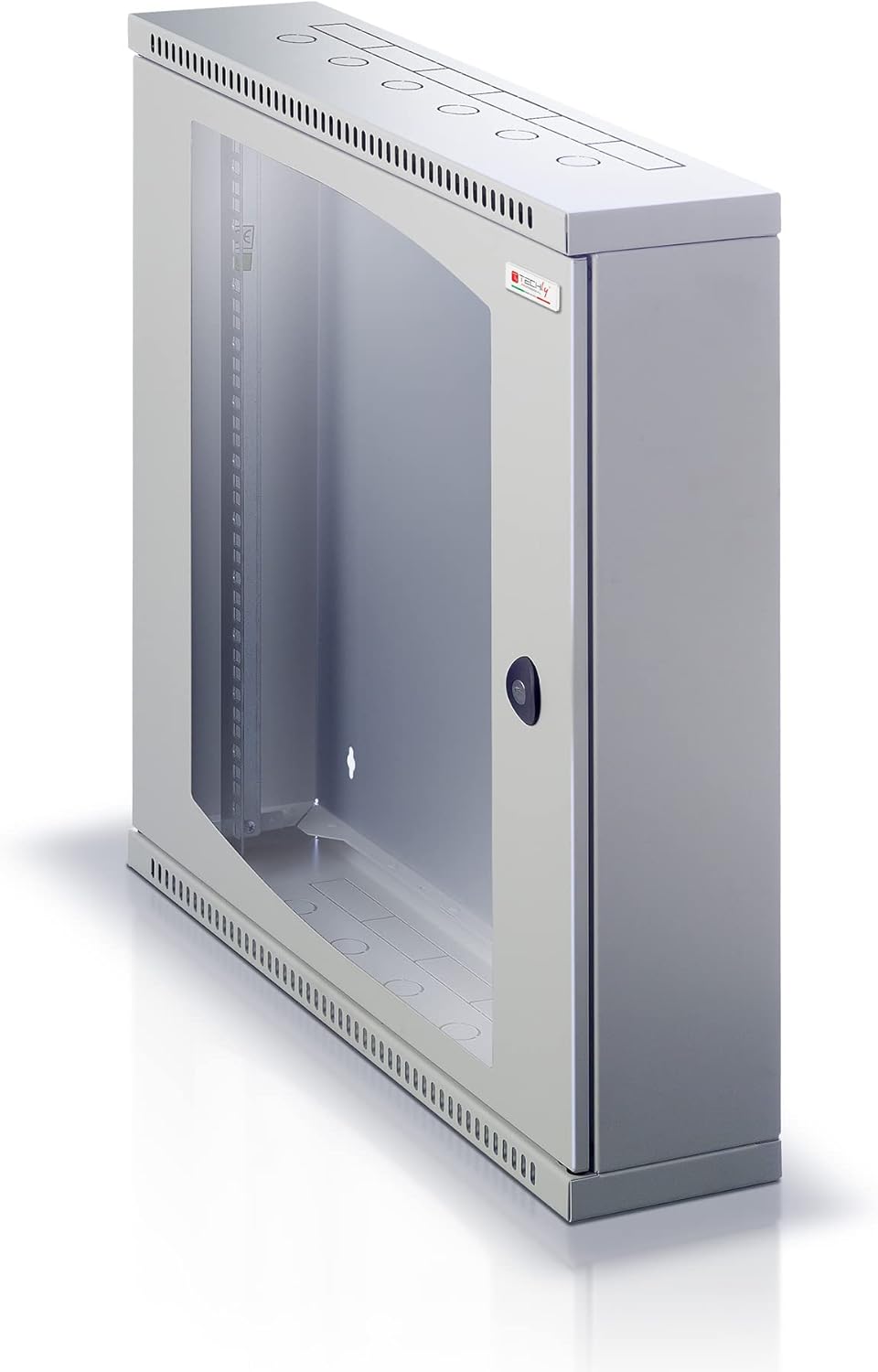 Techly PROFESSIONAL 100686 Armadio Rack 19" 6 Unità, Grigio - immagine 1