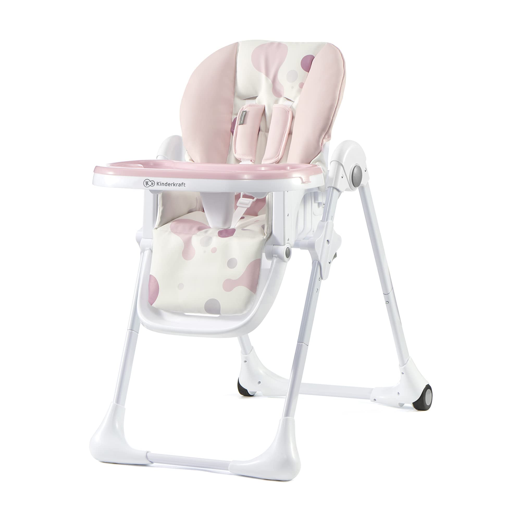 Kinderkraft Seggiolone Pappa YUMMY, Rosa