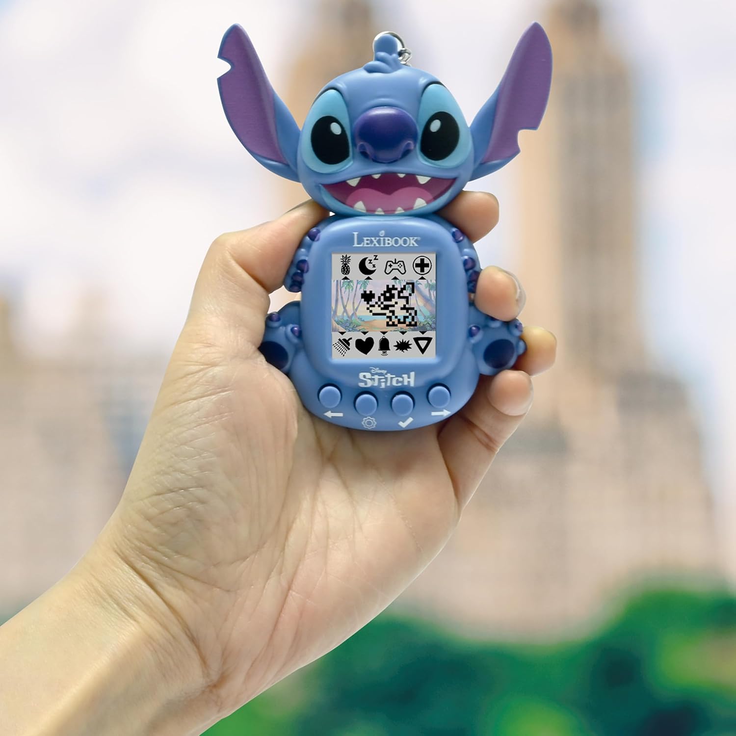 Lexibook Disney Stitch - My Best-e Console Portatile, Blu - immagine 4